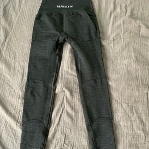 Alphalete Leggings- Grey
